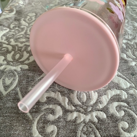 🤩 Starbucks Glitter Glass Sakura Blossom Tumbler - Picture 2 of 7